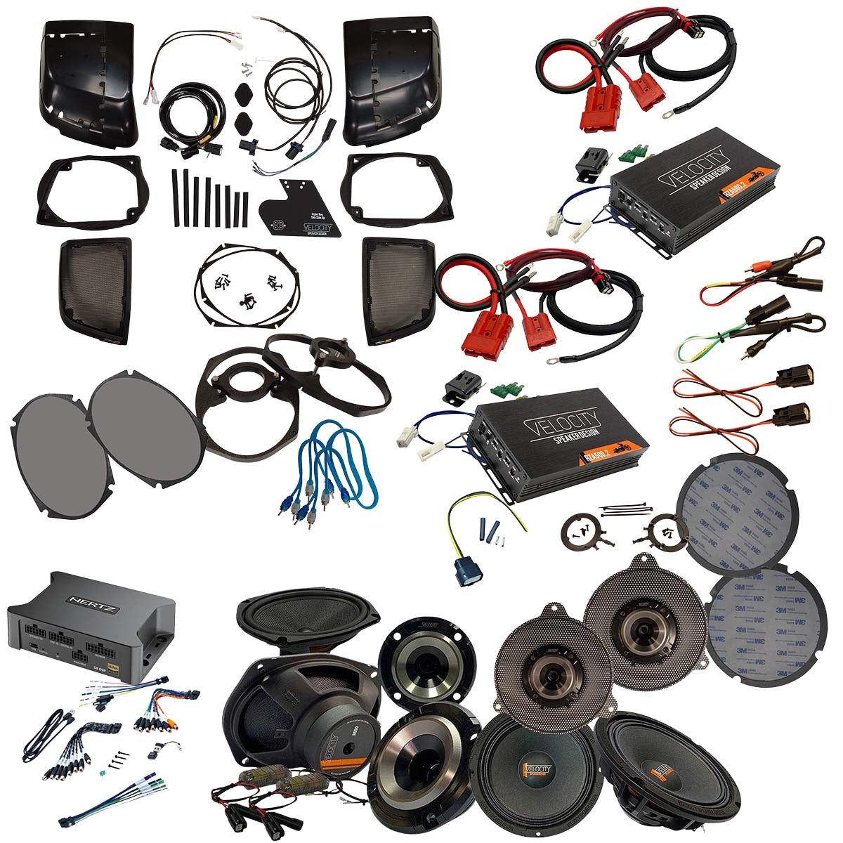 Velocity Overdrive full system for 14-23 Street Glide