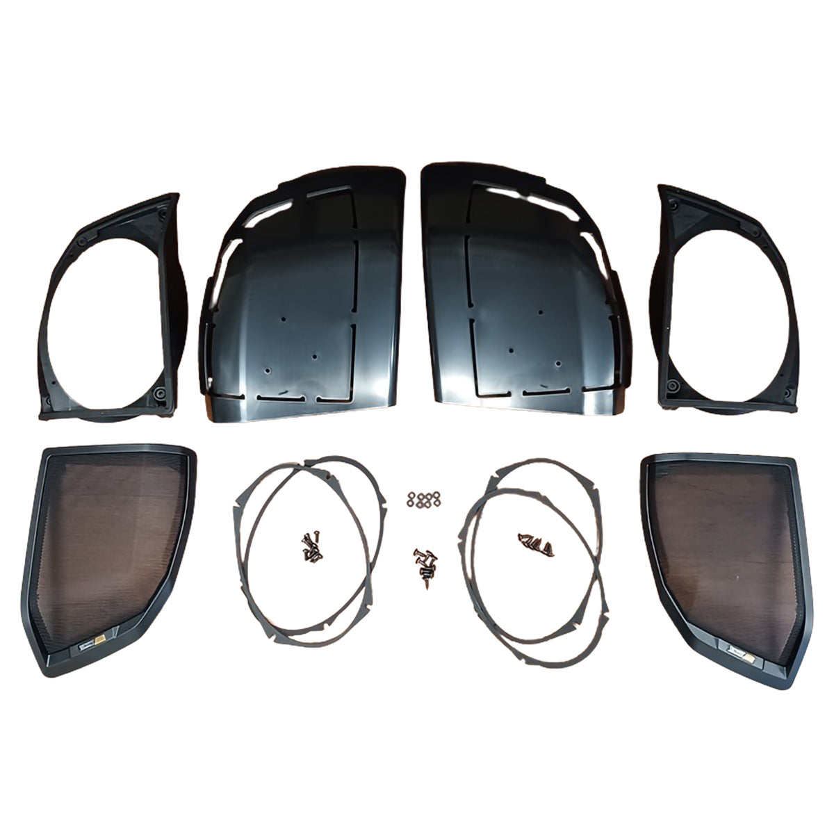 24+ Harley saddle bag lid cut-in kit by Velocity