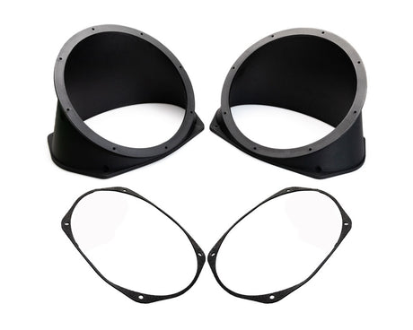 6x9 to 8" speaker adapters for Harley lids.