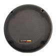Round speaker with Velocity logo on a white background