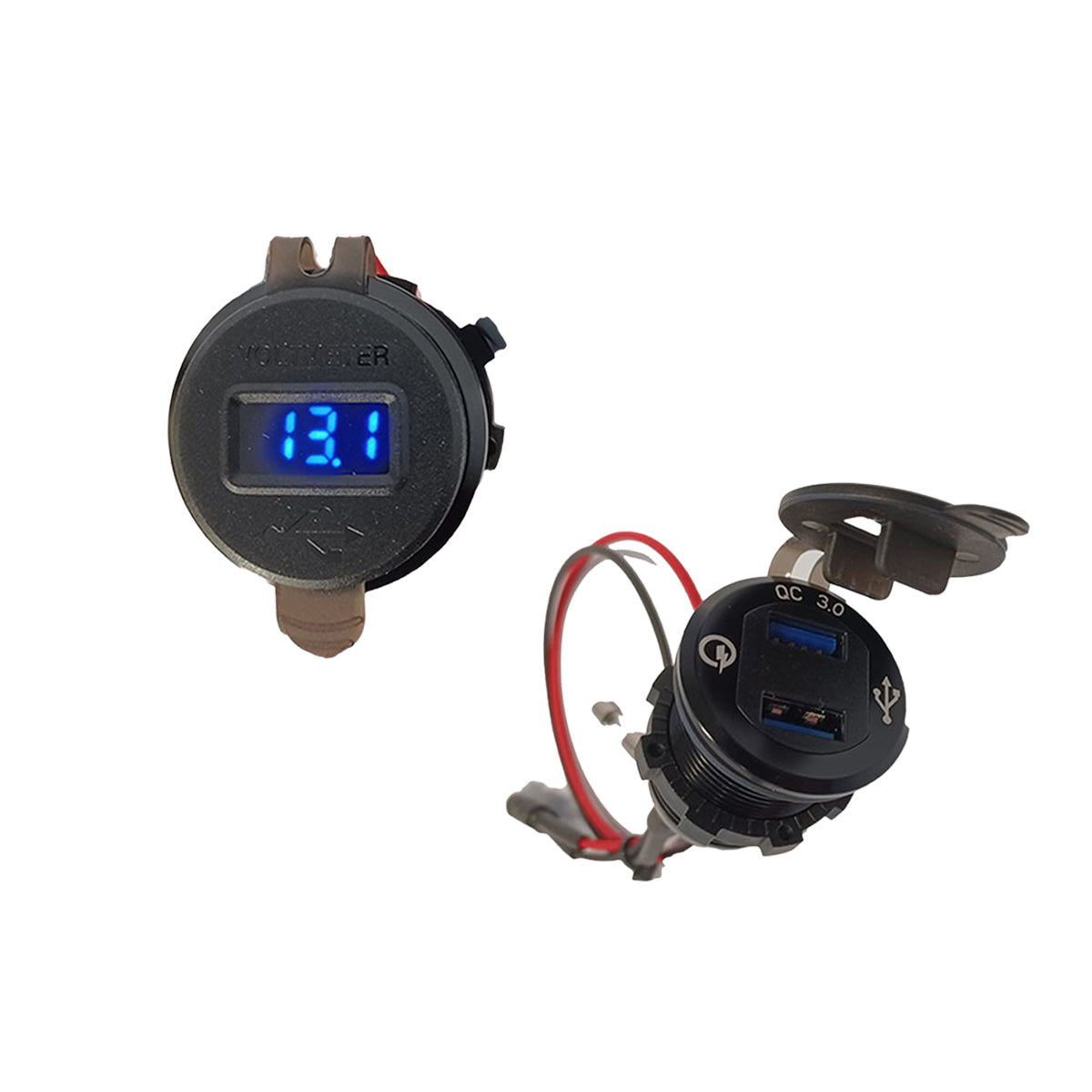 Harley Road Glide - Street Glide 14-23 Horn Mount Gauge Kit