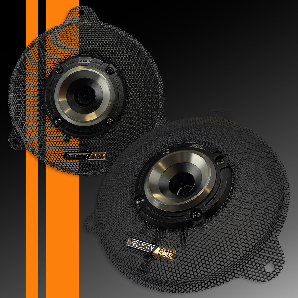 2014-2023 Street Glide Fairing Grills with Velocity Horns