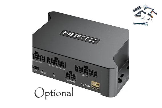 Hertz Amplifier American Hard Bag, Harley motorcycle audio system Kit with speakers, amplifiers and Radio SoundStream Display Compatible with Select 2014+ Road Glide, Street Glide, Ultra & CVO Motorcycles, Harley-Davidson