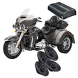 American Hard Bag, Harley motorcycle audio system Kit with speakers, amplifiers and Radio SoundStream Display Compatible with Select 2014+ Road Glide, Street Glide, Ultra & CVO Motorcycles, Harley-Davidson