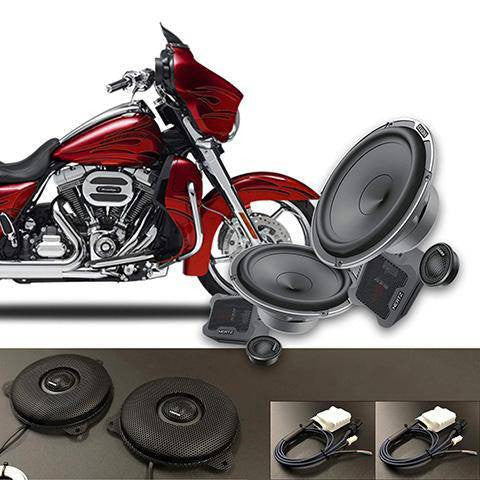 hertz mpk 165 3 speaker upgrade kit for harley street glide 2014 American Hard Bag, Harley motorcycle audio system Kit with speakers, amplifiers and Radio SoundStream Display Compatible with Select 2014+ Road Glide, Street Glide, Ultra & CVO Motorcycles, Harley-Davidson