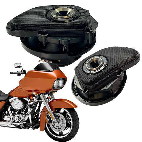 1998-2013 Road Glide Grills with Horns & Speaker Adapters