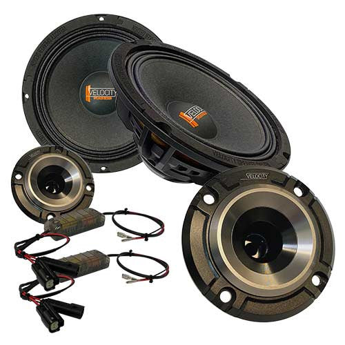 American Hard Bag, Harley motorcycle audio system Kit with speakers, amplifiers and Radio SoundStream Display Compatible with Select 2014+ Road Glide, Street Glide, Ultra & CVO Motorcycles, Harley-Davidson