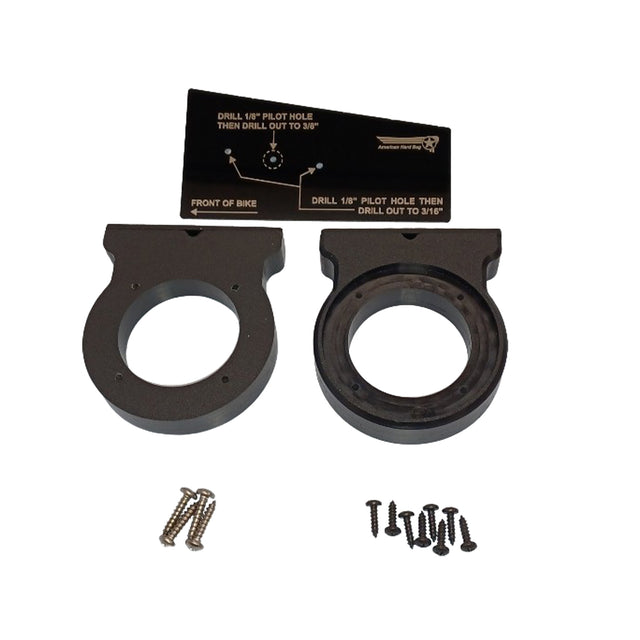Horn tweeter mount for 2024+ HD Bagger lids