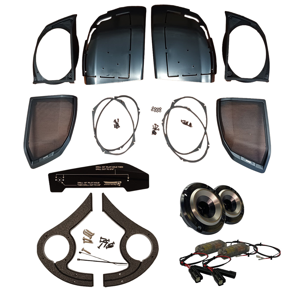AHB cut kit with tweeter bridge and RZ75H tweeters