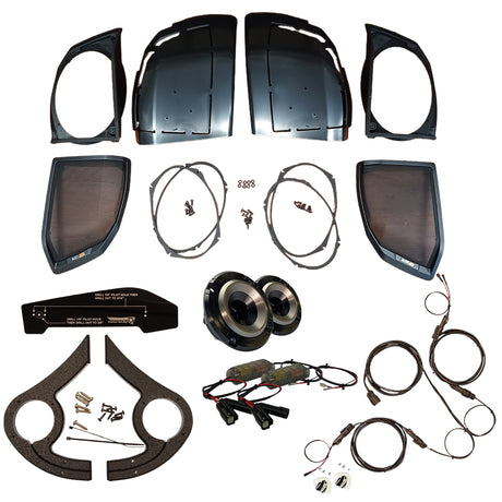 Velocity cut-in with backbone harness, tweeter bridge and tweeters (RZ75H