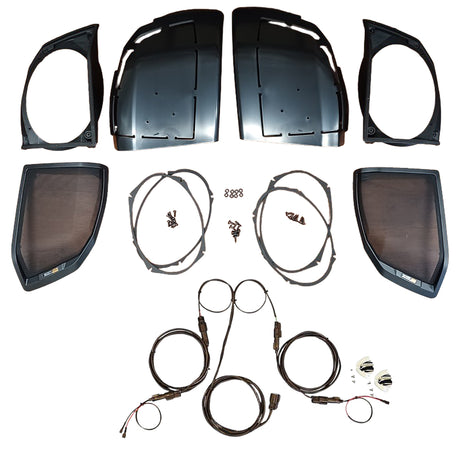 Velocity cut-in kit for 24 up baggers with backbone harness