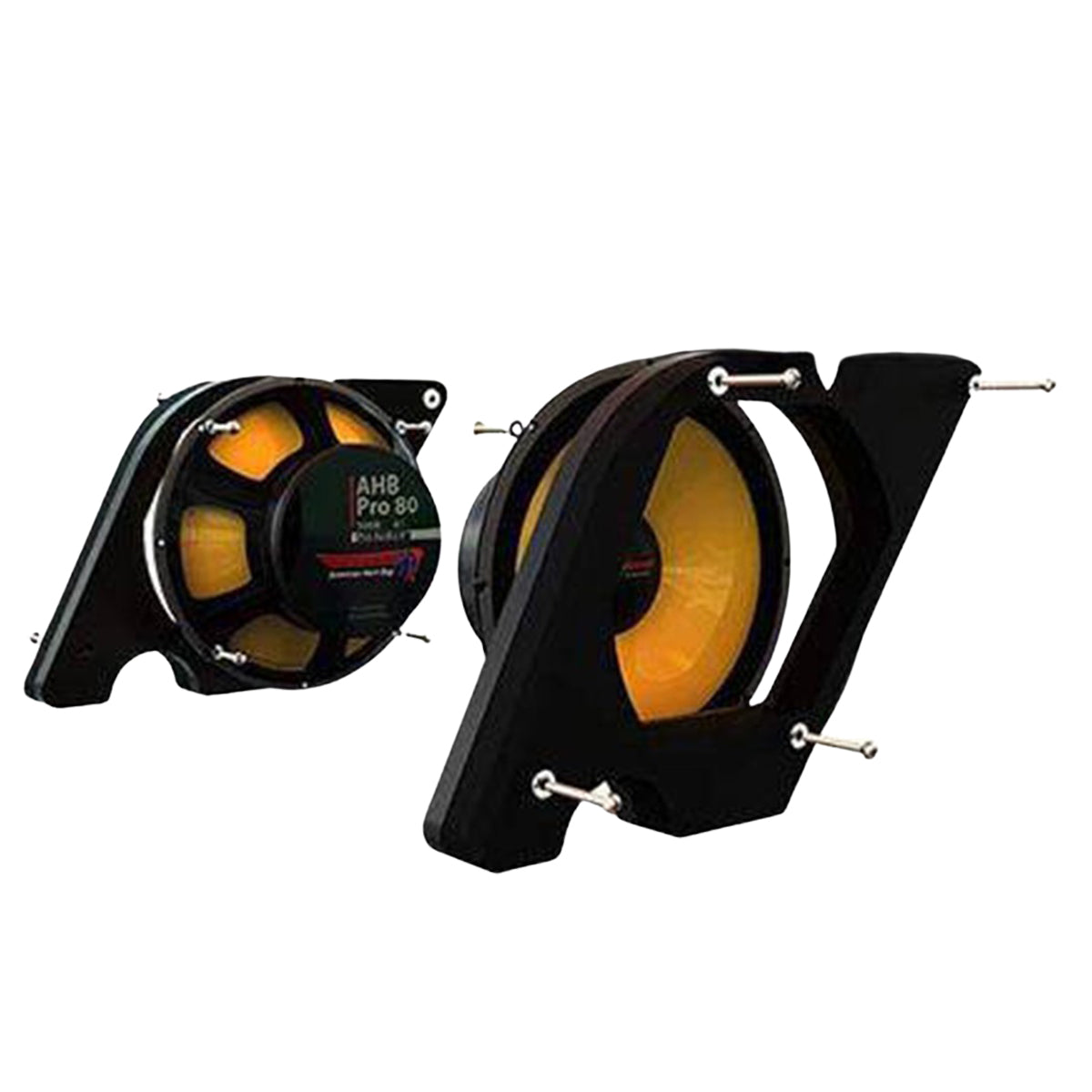 8" bag speaker mounts for Harley baggers 98-23