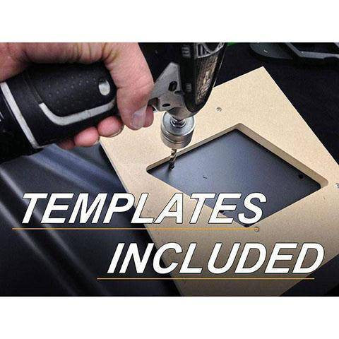 View of the template for the Aggressor Pro 80