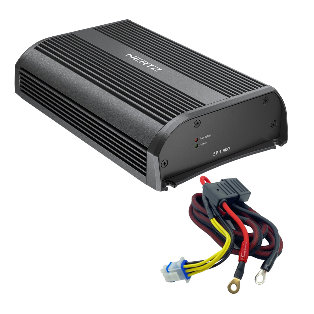 SP1.900 Hertz amp with fairing power harness option