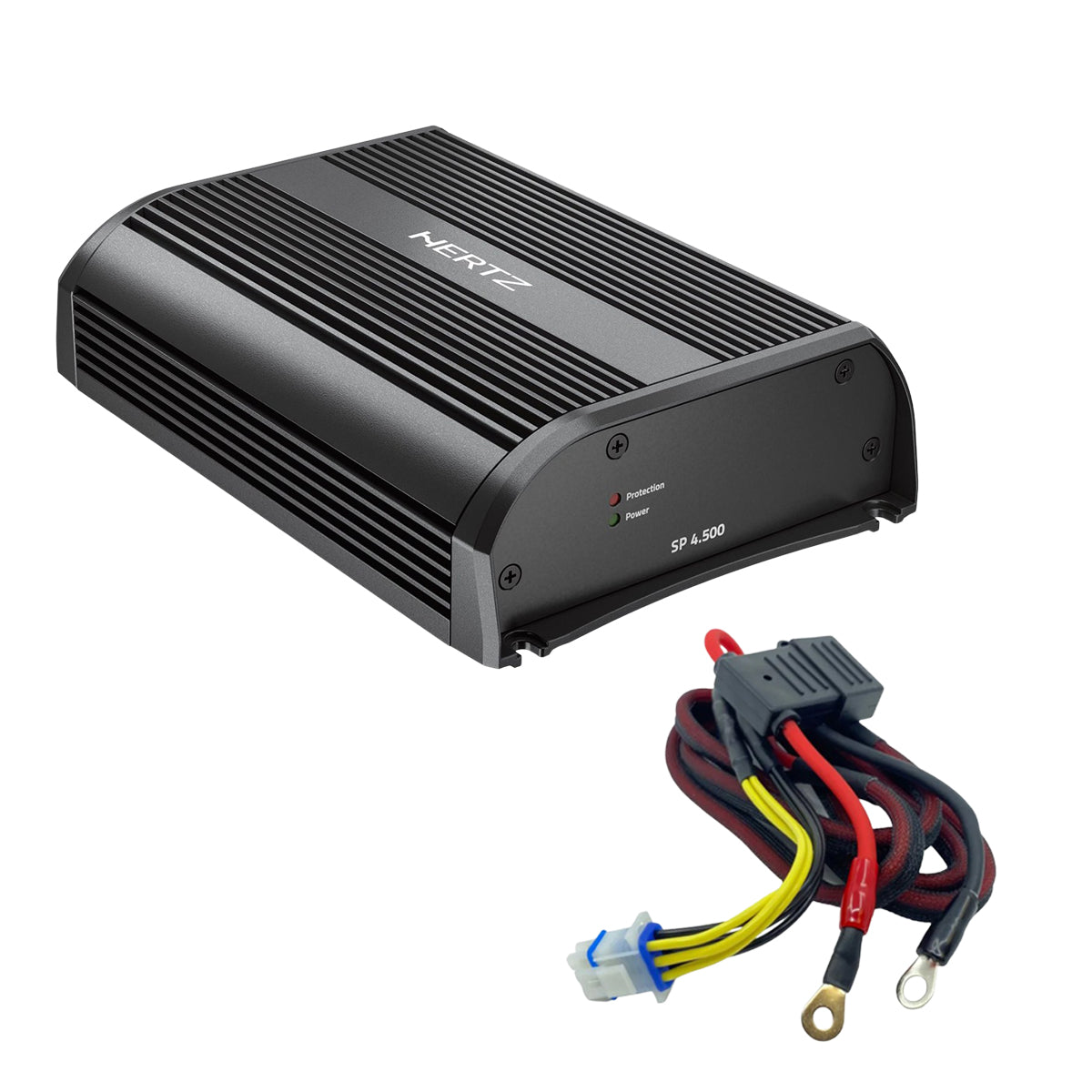 sp4.500 hertz amplifier with fairing power harness