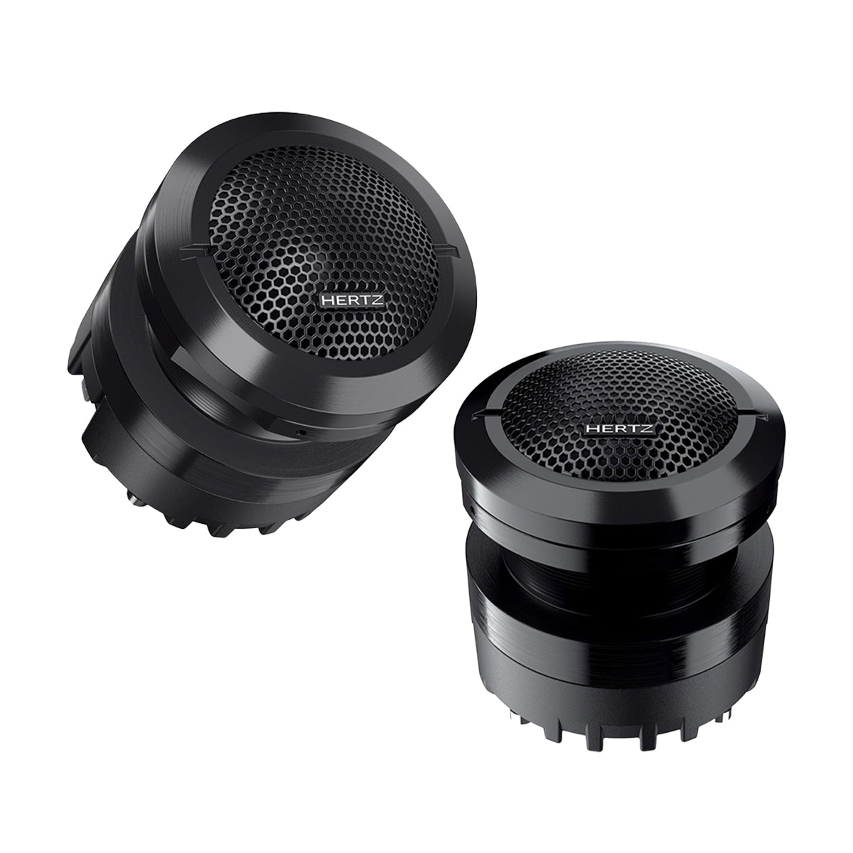 Hertz ST35K NEO Horn Tweeter set with Crossovers & Grills for Harley