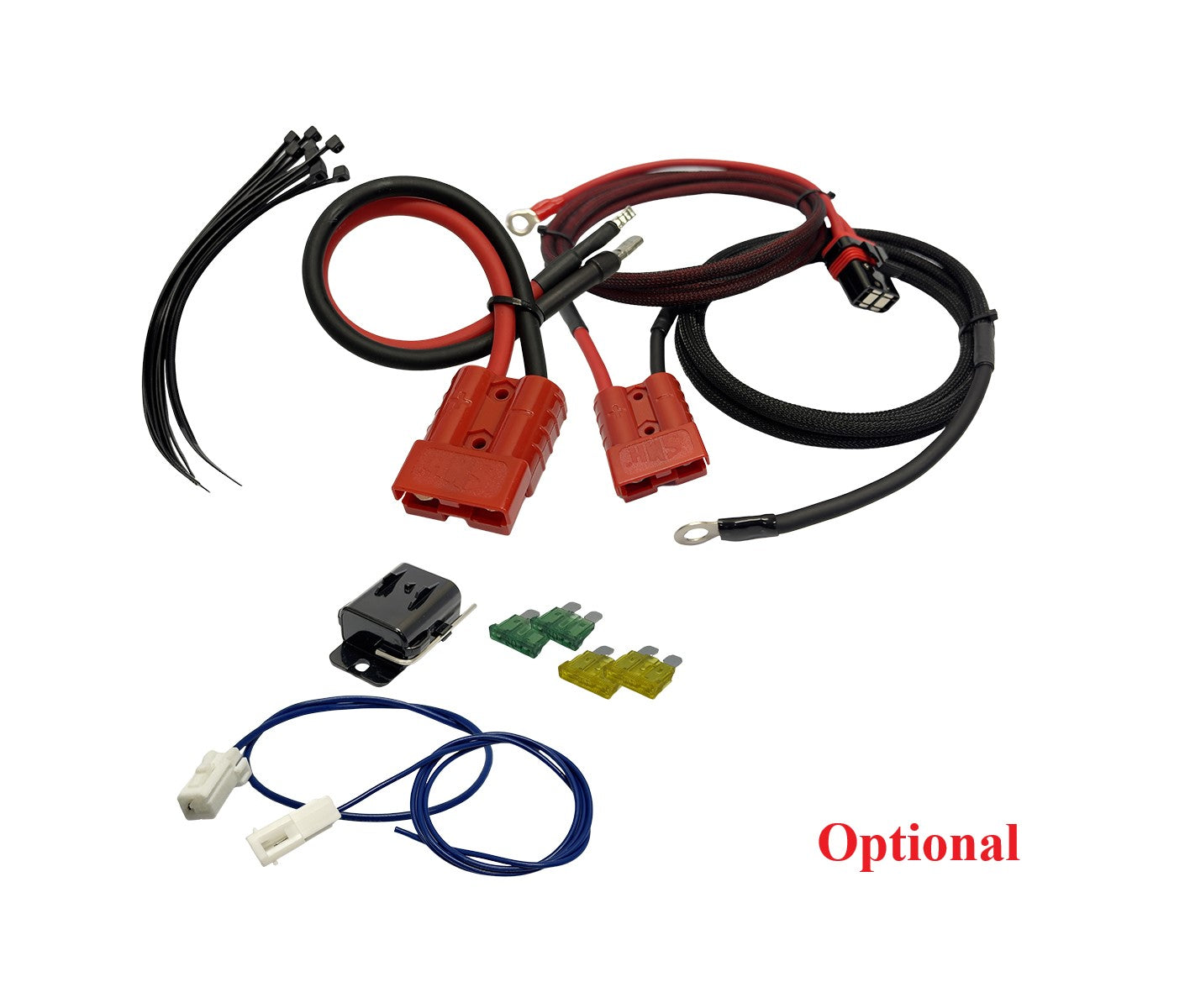 Deluxe Fairing Amplifier Power Harness Kit add on