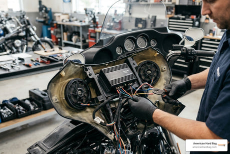 Step by Step Harley Touring Amp Installation