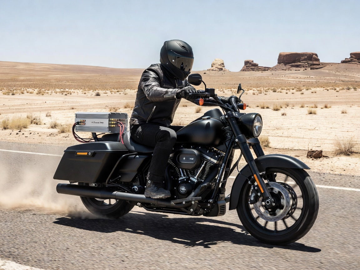 Top High-Output Motorcycle Amplifiers Tested at Full Throttle