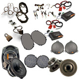 Collection of Velocity and American Hard Bag products for a speaker/amp package for 14-23 CVO Street Glides