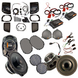 Velocity Speaker Design 4-Ch CoaxHorn Pro Speaker package for 14-23 Street Glide Harley's