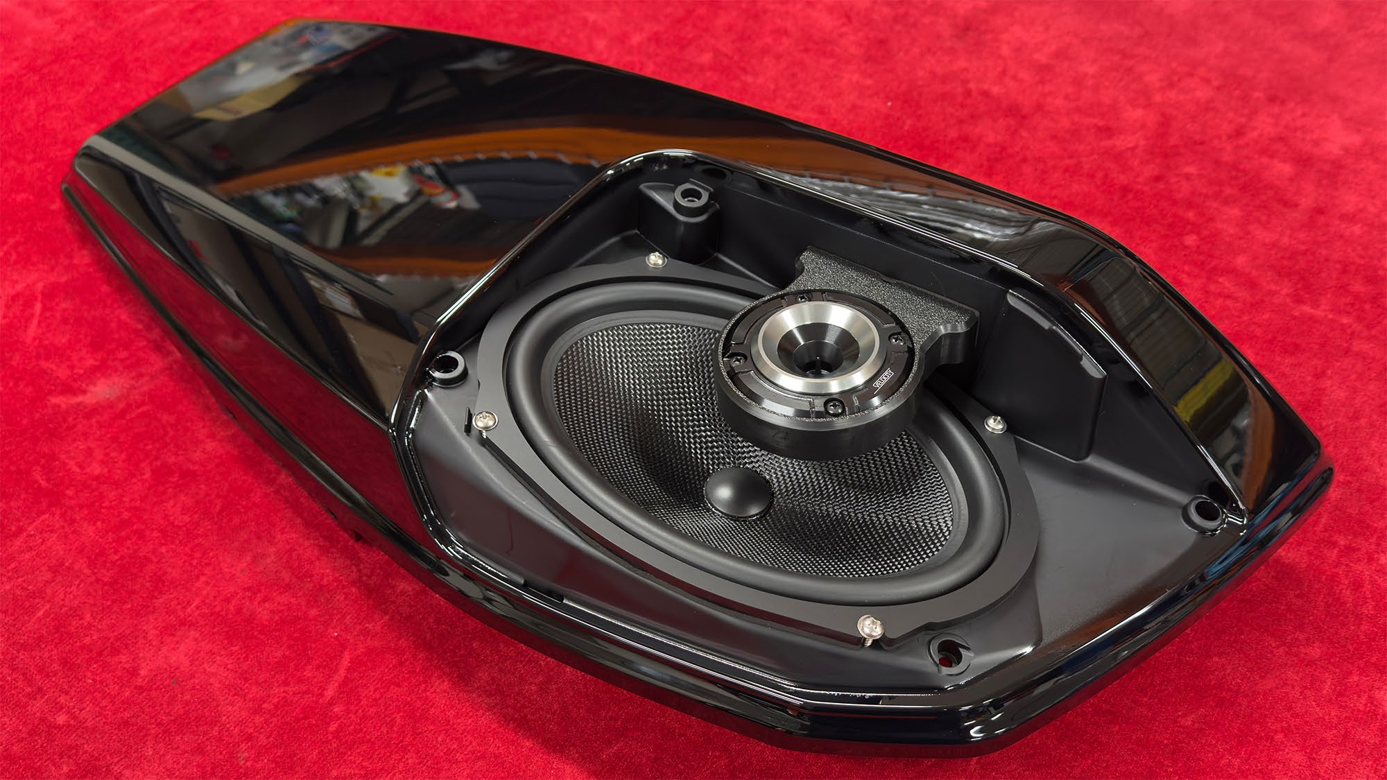 CVO Lid Overdrive Tweeter Installed