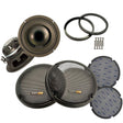 Velocity CoaxHorns with lower fairing grills, water proof screens and spacers