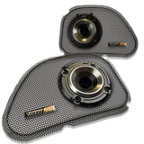 98-13 Road Glide fairing grills with Velocity Horns