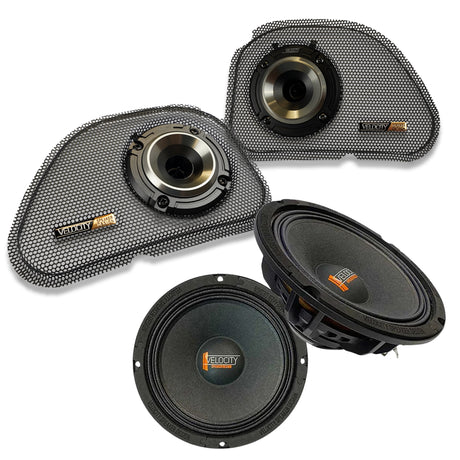 98-13 Road Glide Fairing and speaker kit Velocity with horns