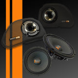 Hero picture with Velocity R65 and grills with horns