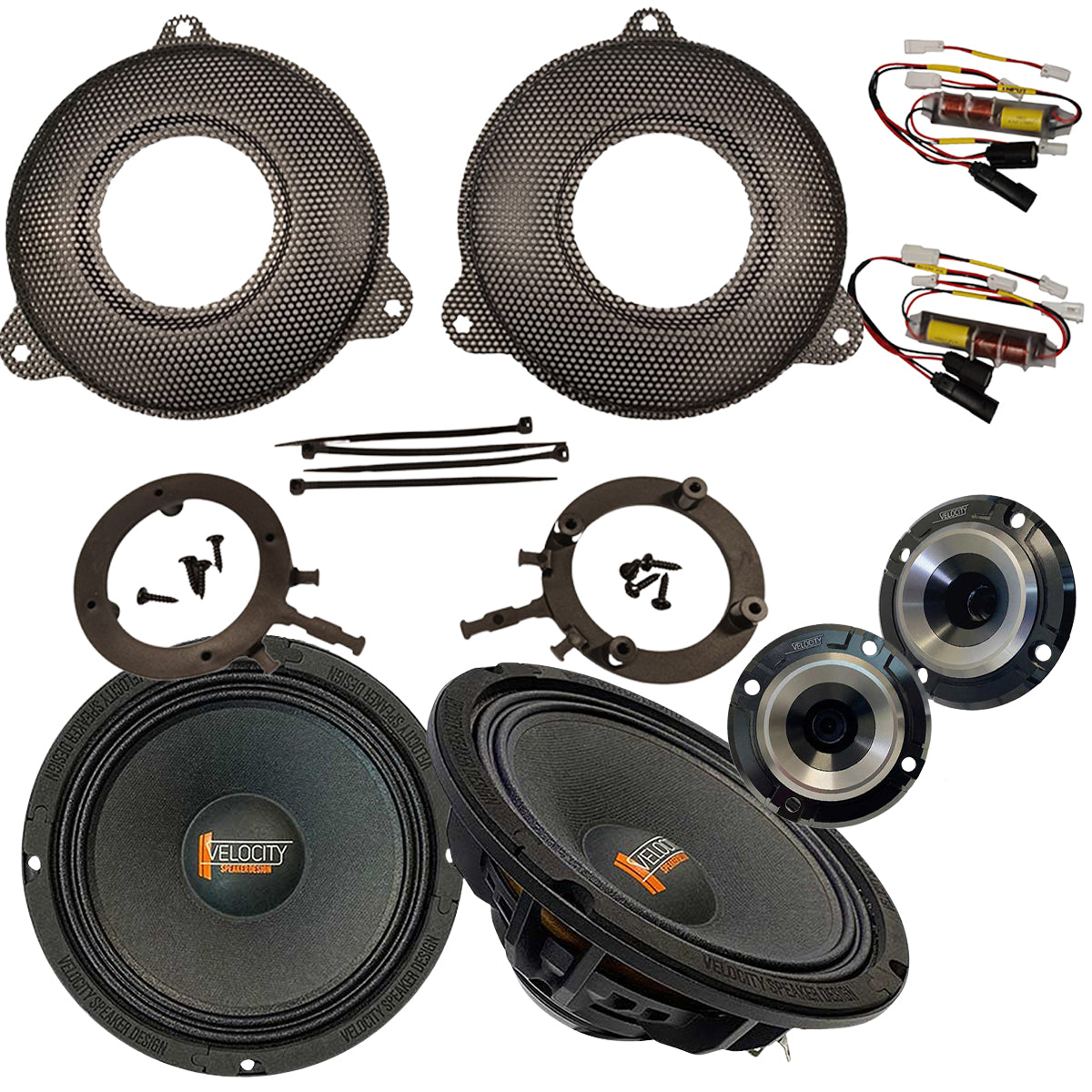 14-up Street Glide Fairing speaker kit