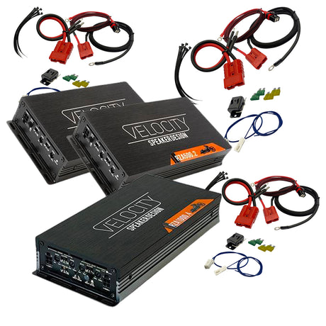 2200 Watt Velocity Triple Threat 8 Channel for 2015-2023 Road Glides