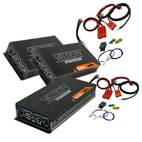 2200 Watt Velocity Triple Threat 8 Channel for 2015-2023 Road Glides