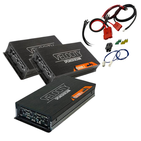 2200 Watt Velocity Triple Threat 8 Channel for 2015-2023 Road Glides