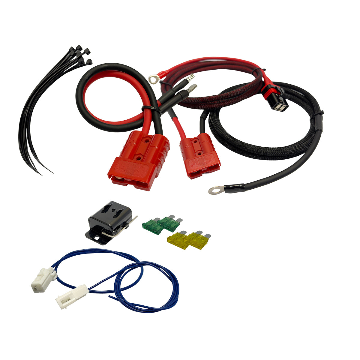 8 Gauge Premium Fairing Mounted Amp Power Harness With Disconnect
