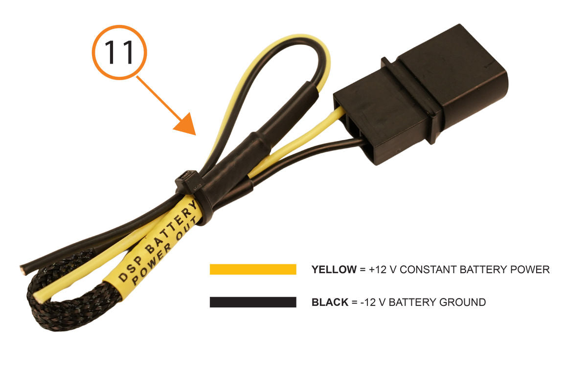 Figure 2 — DSP modular power harness