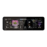 Bike stereo system with digital display on a white background from PPI SoundStream model WHD.9813 for Harley Bikes