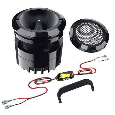 Hertz ST25K NEO Horn Tweeter set with Grills & Crossovers for Harley