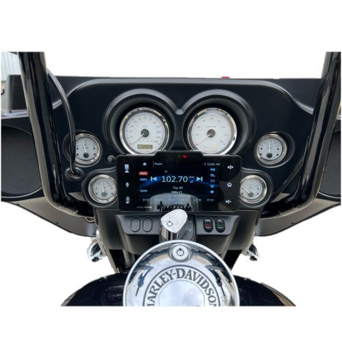 SoundStream Reserve PPI Radio American Hard Bag, Harley motorcycle audio system Kit with speakers, amplifiers and Radio SoundStream Display Compatible with Select 2014+ Road Glide, Street Glide, Ultra & CVO Motorcycles, Harley-Davidson