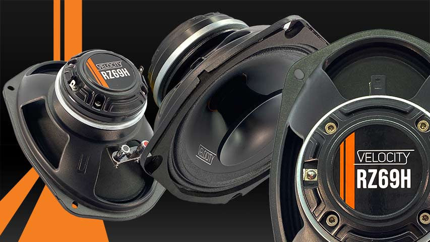 Velocity RZ69H Full Range 6x9 Horn Loaded Coax 300W – American