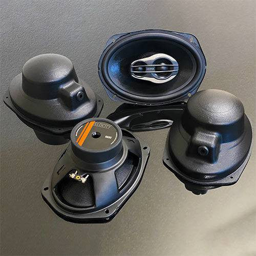 Rigid Sealed 6x9 Baffles for Harley Lids