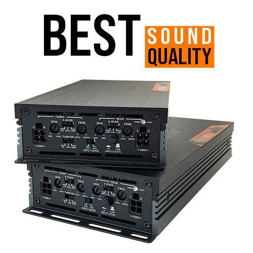 2200 Watt Velocity Double Trouble 8 Channel Amp Combo for Harley