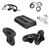 Hertz 2023 SG Equipment American Hard Bag, Harley motorcycle audio system Kit with speakers, amplifiers and Radio SoundStream Display Compatible with Select 2014+ Road Glide, Street Glide, Ultra & CVO Motorcycles, Harley-Davidson