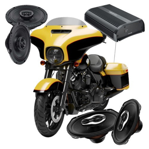 Hertz 4-Speaker and Amplifier System 2014-2023 Street Glide – American ...