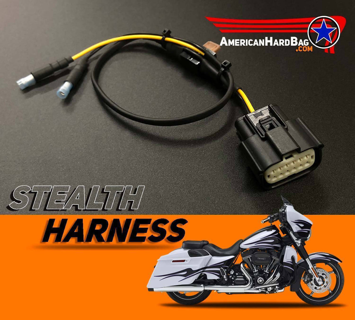 Stealth Power Tap Harness Without CB Option 14+