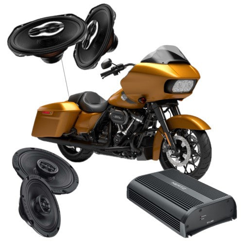 Hertz 4-Speaker and Amplifier System 2015-2023 Road Glide