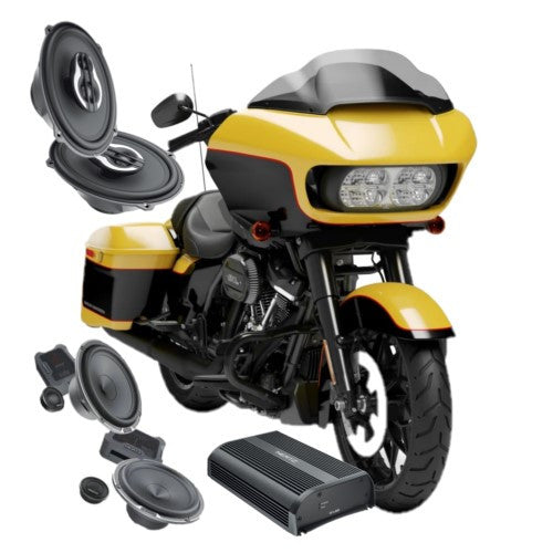 Hertz 4-Speaker MPK and Amplifier System 2015-2023 Road Glide