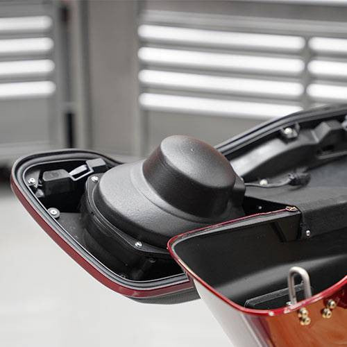 Rigid Sealed 6x9 Baffles for Harley Lids – American Hard Bag