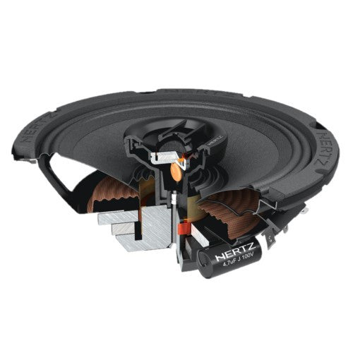 Hertz SX165 NEO High SPL Coax Speaker Set for Harley – American