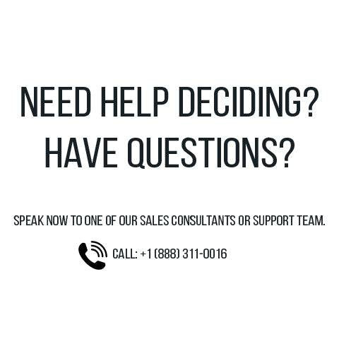 "Need Help Deciding? Have Questions about equipment or installation?"